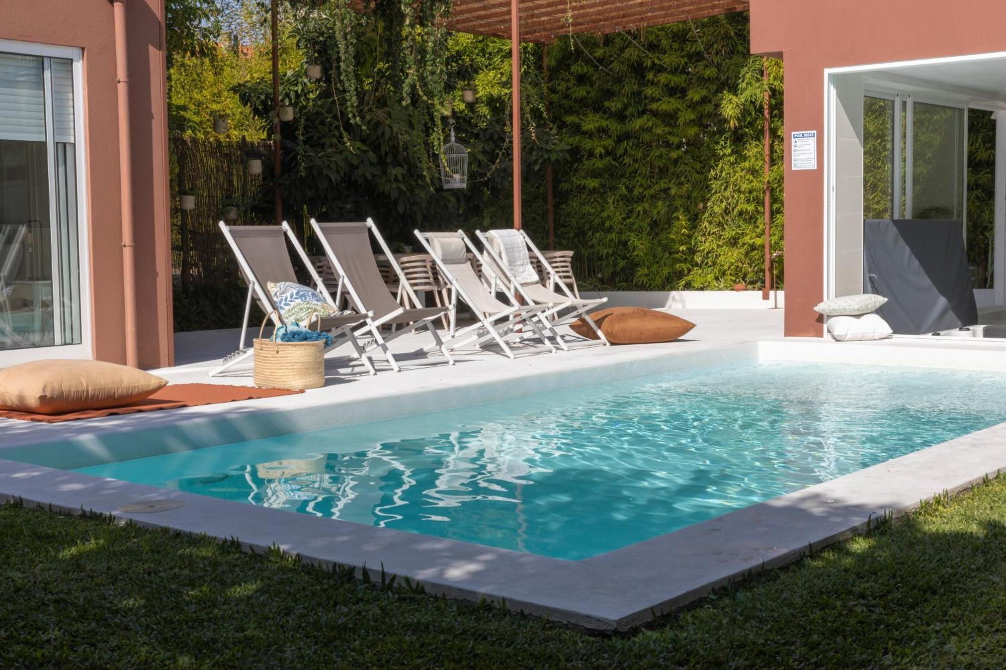 Casa Dos Pinheiros 109 - Private Villa With Pool & Heated Spa OOporto Esterno foto